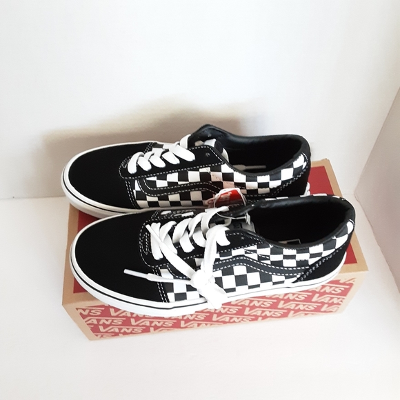 Vans Kids' Pre-School/Grade School Ward Checkered Skate Shoes SIZE 3 NWB - Picture 3 of 8